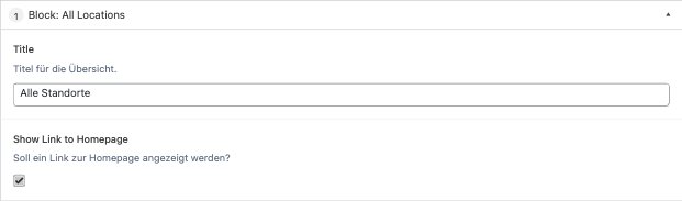 Block All Locations ACF-Felder